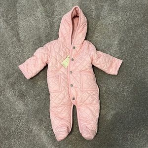 Baby snowsuit onesie